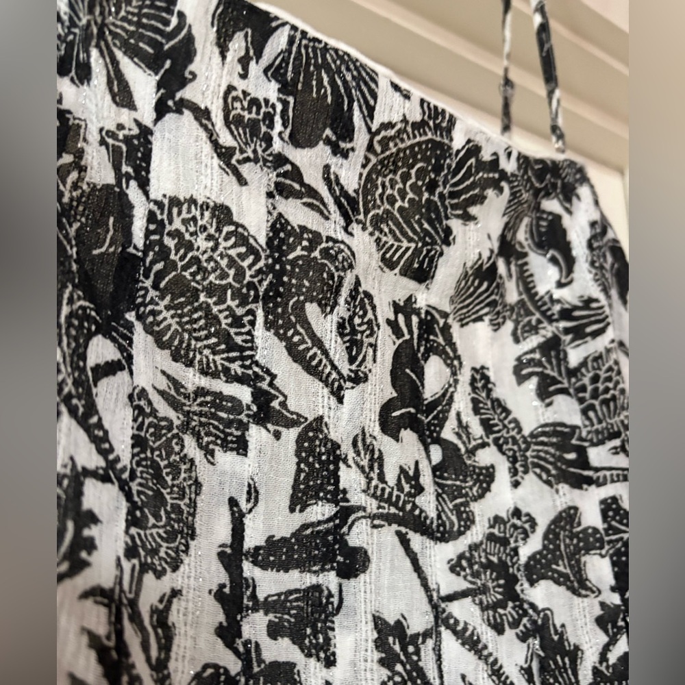 Auguste the Label  Black and White Floral Dress - Picture 3 of 11